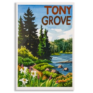 POSTCARD TONY GROVE LIESL CANNON